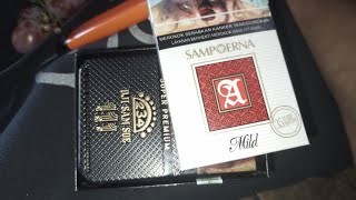 review rokok SAMPOERNA Mild 35 YEARS EDITION [upl. by Fiden]