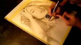 Airbrush Angelina Jolie [upl. by Aber]