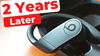 The PowerBeats Pro  2 Years Later Honest Review [upl. by Boyes]