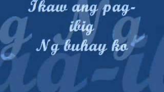 Ikaw ang Pagibig Lyrics By Sarah Geronimo [upl. by Eadas612]