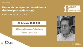 9 months 9 universities 10 Discovering the richness of one language through the prism of another [upl. by Easton]