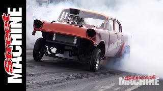 Blaster 57 Gasser  Wildest 11sec Car youve Ever Seen [upl. by Coumas990]