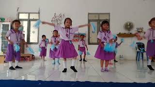 TARIANDANCE AWAKAWAKA SHAKIRA oleh anak PAUD [upl. by Tartan]