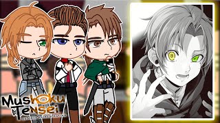 React To Rudeus II Mushoku Tensei II FULL PART II Jobless Reincarnation II Gacha Reacts [upl. by Rehpotirhc]