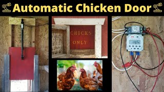 DIY Automatic Chicken Coop Door [upl. by Haldane]