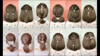 Top 30 Amazing Hairstyles for Short Hair 🌺 Best Hairstyles for Girls [upl. by Lindell]