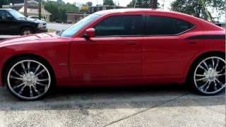 RIMTYME OF DURHAM CHECK OUT THIS 2008 DODGE CHARGER RT DAYTONA ON 24 RIMS [upl. by Rahmann]