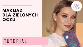 Makijaż dla zielonych oczu – jak podkreślić kolor tęczówki TUTORIAL [upl. by Nivahb]