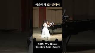 죽음의 무도  Danse Macabre saint saens  바이올리니스트 박지혜 [upl. by Miarfe]