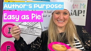 Teaching Author’s Purpose 2nd Grade [upl. by Jarek]