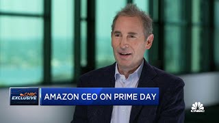 Amazon CEO Andy Jassy Prime Day will have the most deals weve ever had [upl. by Meehsar]