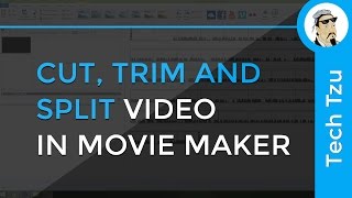 Cut Trim And Split Video In Windows Movie Maker [upl. by Auohc]