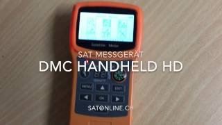 Sat Messgerät DMC Handheld HD [upl. by Coop]