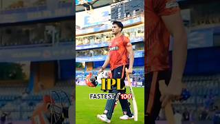 Top5 Indian Cricketers Fastest Century In IPL History😳💥 cricket ipl shorts top5 [upl. by Patterman]