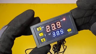 How to set W3230 temperature controller [upl. by Oivatco]