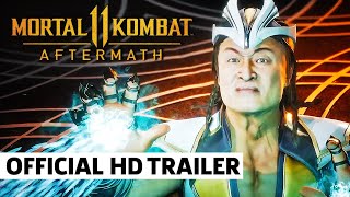 Mortal Kombat 11 Aftermath  Official Launch Trailer [upl. by Nolita]