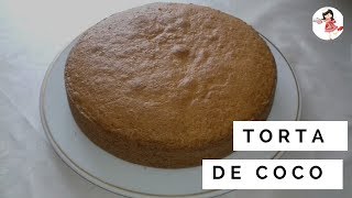 TORTA DE COCO  Fácil y rápida de hacer [upl. by Leanor]