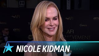 Nicole Kidman GUSHES Over Familys Support At AFI Honor [upl. by Ddene811]