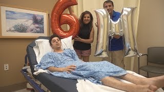 Rushed to the Hospital 6000000 SUBSCRIBERS IN ER  FaZe Rug [upl. by Norvol]