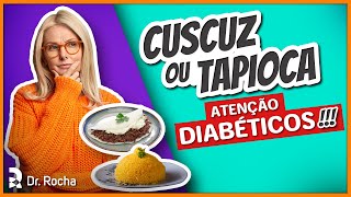 Cuscuz de Milho ou Tapioca Para Diabéticos  Pode Mesmo 🤔🍙 [upl. by Greiner]