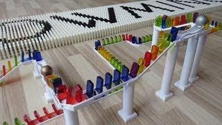 Amazing Domino Tricks with WOWMINOs [upl. by Coates]