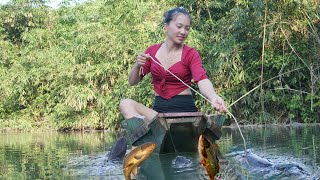 Full Video 220 Days of Building a Floating Farm on a Large Lake Completing the Floating House Area [upl. by Mmada]