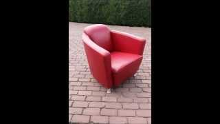 Een leren fauteuil herstofferen [upl. by Pineda123]