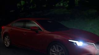 アダプティブ・LED・ヘッドライトALH 技術動画 Adaptive LED Headlights ALH Technical CGA [upl. by Lockwood]