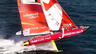 Experience The Thrill Of An Imoca 60 Racing At 35 Knotsquot 🔥🌊🏁 [upl. by Ardnauq]