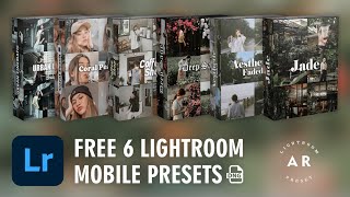 Free 6 Presets Part 3  Free Lightroom Mobile Presets  Free Presets  Lightroom Free Presets [upl. by Alleuqram55]