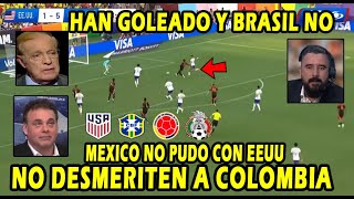 MEXICANOS ENFURECEN¡ MEXICO MAS QUE COLOMBIA PASEO A EEUU¡¡ BRASIL NO PUDO [upl. by Nowahs]