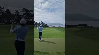 First Tee at Pebble Beach The Hay Par 3 Course golf [upl. by Yanrahs68]