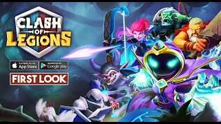 CLASH OF LEGIONS Gameplay Android  iOS [upl. by Kylila]