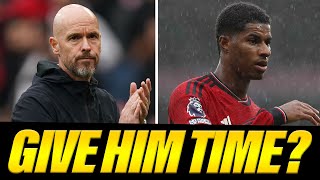 GIVE HIM TIME TEN HAG PUTS FAITH IN RASHFORD [upl. by Ahsitneuq]