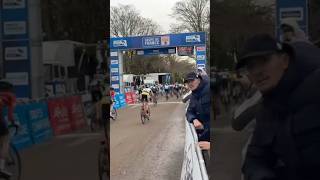 Machine sur Route Nolan découverte la Coupe de France CX 🤣 cyclocross cycling sports [upl. by Ddat]