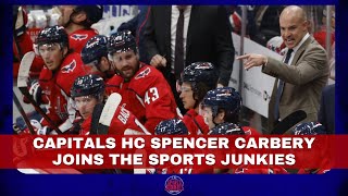 Capitals HC Spencer Carbery Talks about 3Game Win Streak  Sports Junkies [upl. by Allenrac254]