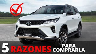 ✅Toyota SW4 5 RAZONES para COMPRARLA I Opinión I Autos Argentina [upl. by Alemahs]