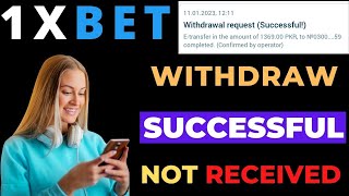 1xbet withdrawal approved but not received bank account  1xbet withdrawal problem [upl. by Nimad]