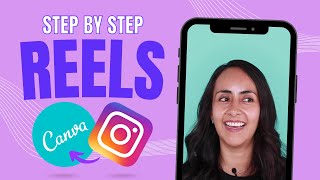 How to CREATE an INSTAGRAM REEL in Canva [upl. by Neelya881]