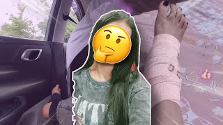 What Happened To My Leg😅👩🏻‍🦯‍➡️ Part1♡ [upl. by Artenahs]