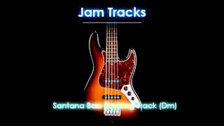 Santana Bass Backing Track Dm [upl. by Jagir]