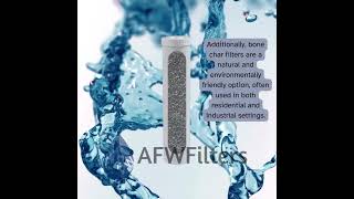 AFWFilters bone char carbon filter for whole home water filtration [upl. by Targett323]