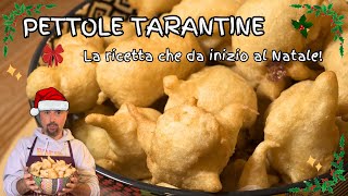 Ricetta PETTOLE TARANTINE  Una ricetta della tradizione con quattro semplici ingredienti [upl. by Eceinaj]