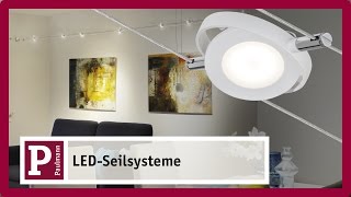 LED Seilsystem – flexibel für Ihre Räume [upl. by Ecydnac866]