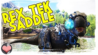 Quick Look Rex Tek Saddle  ARK Survival Evolved  Patch 254 [upl. by Ecnarret]