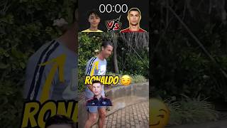 Ronaldo react her family sprint 🥶🥶 football ronaldo messi trending ytshorts [upl. by Akzseinga962]