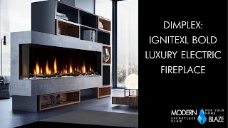 Dimplex IgniteXL Bold Luxury Electric Fireplace [upl. by Joshi]