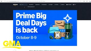 Amazon Prime deal days set to begin as retailers come out with competing sales [upl. by Oap]