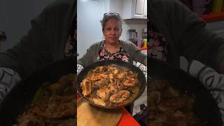 Pollo ranchero arroz amarillo food fypシ゚viral foodie fyp video [upl. by Kimmy]