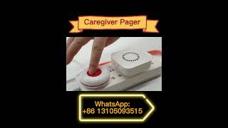 Calltou Wireless Caregiver Pager  Elderly Emergency Button  Nurse Call Button for You fyp [upl. by Aldon27]